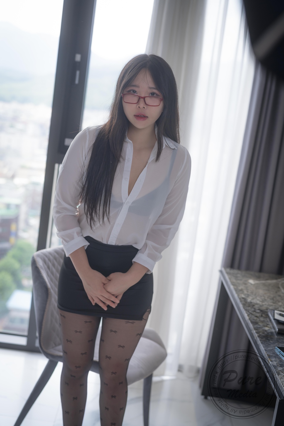 Pure Media 韩国美女模特 mine vol.252 经理是我的