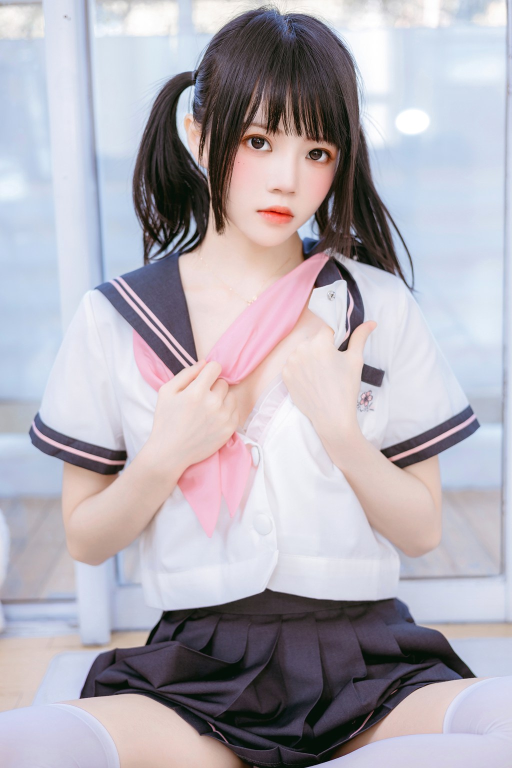 Cosplay 网红桜桃喵、耳畔的风、河边死库水、黑猫妹抖